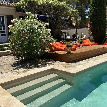 Jolie Au Calme Climatisee Grande Piscine Jardin Peyriac-de-Mer
